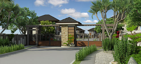 Zen Residences at Vizkaya Minglanilla Cebu - Main Entrance